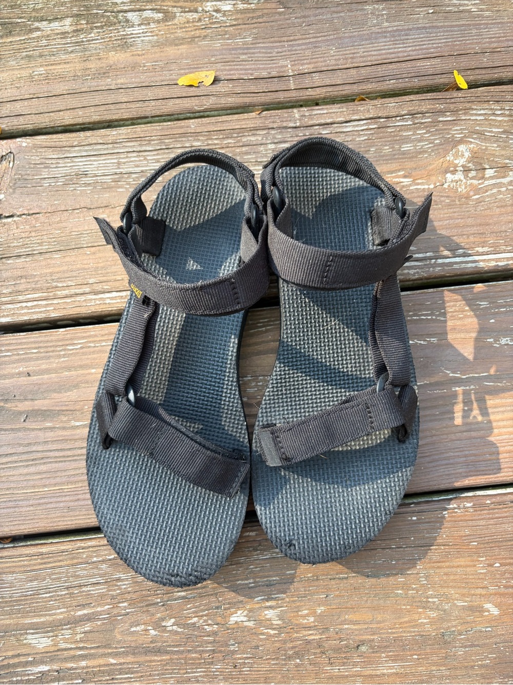 Women’s Black Teva Sandals